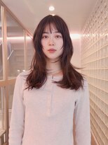 フィルムス 表参道(FILMS)&nbsp;ミニボブレイヤー/レイヤーカット/ウォームベージュ/前髪/表参道