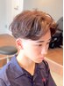 【平日限定★U24学割】似合わせメンズカット＋パーマ＋眉カット