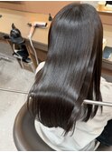 髪質改善ストレート