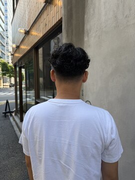 メンズココ メンズパーマ 韓国ヘア 日本橋店(MENS COCO) 刈り上げのグラデーション！