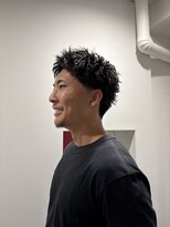 メンズシー 梅田(Men's SIE)&nbsp;ピンパーマ[テーパーフェード][ピンパーマ][梅田／中崎]