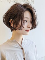 リュドール 名駅(Rue D'or)&nbsp;ショートカットxひし形ショートボブ×前髪あり20代30代40代