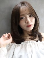 サンド ミュウ 横浜店(sand mieu)&nbsp;【2027トレンド】ミディアムレイヤー×透明感グレージュ☆