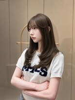 スリー(THREE)&nbsp;【盛れる大人上品ハッシュカット×ミントベージュ】