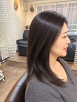 アジュガヘア(ajuga hair)&nbsp;デザインカラー＋似合わせカット＋トリートメント
