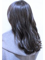 ヘアースペースシャルム (HAIR SPACE Charme)&nbsp;【ダークアッシュ×グレージュ】ノームコア・セミロング♪
