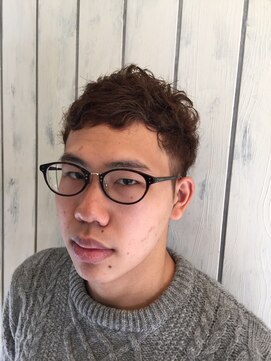 スマッジコミュ(smudge commu) メンズショートパーマ♪