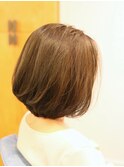 【赤羽リビーチ】透明感ブルーアッシュ× グラデーションボブ