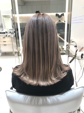 レイズ 立川(RAYS) 外国人風カラー×セミディ［立川/立川駅/立川南口/髪質改善］