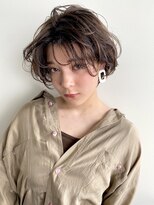 ガレージ バイ グリーン 原宿 表参道(Garage by green)&nbsp;【loki】ニュアンス×ショートボブ