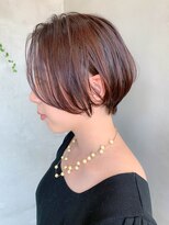 テトヘアー(teto hair)&nbsp;ショートボブ、ハンサムショート、ピンクベージュ、薄いピンク