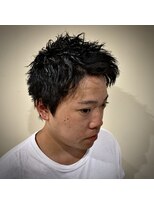 サリュー(SALUT)&nbsp;ショートヘア×ツイストパーマ