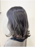 インナーカラー×ソフトグレージュ