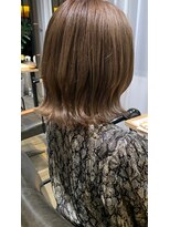 エフ 心斎橋(F a firm faith) 外ハネボブ/アッシュベージュ/ヌーディベージュ/アースカラー