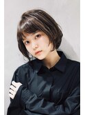ショートボブ　顔周りカット【坂根】
