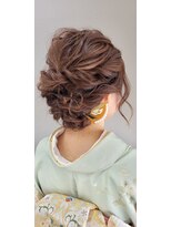 ヘアー ル シェーヌ キューブ(hair le chene CUBE)&nbsp;めでたい日のヘアーアレンジ
