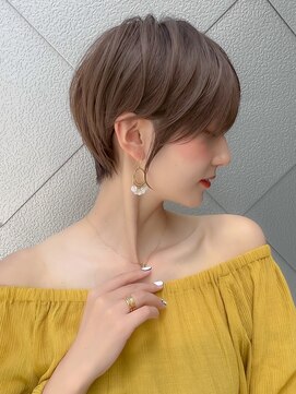 ロンド パルティール 大宮(Lond partir) 外ハネボブセクションカラーグラデーションカラーペールベージュ