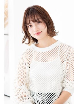 トティア 福島(Totia) 【Totia福島】外ハネクラシカルボブ×ヘーゼルベージュ