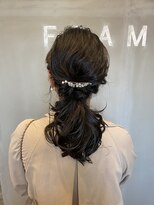 フレーム なんば店(FRAME) ▽ローポニーアレンジ