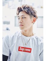 クレスト 草津店(CREST) マッシュツーブロックメンズパーママッシュ