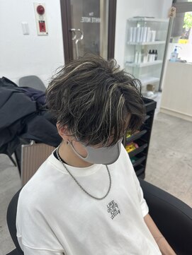 ザ ホワイトノート(The WHITE NOTE) ハイライト×緩めツイスパ