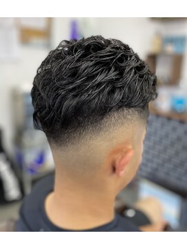 理容美容ふくどめ スキンフェードカット+パーマ
