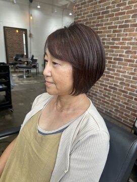 ヴィップルーム(viproom) マッシュショート/アッシュカラー/ツヤ髪スタイル/黒髪スタイル