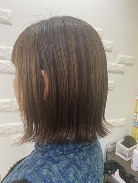 エス ハート オブ ヘアー 名東店(Heart of HAIR) 【ES佐藤】AutumnStyleヘアドネーションアンド縮毛矯正