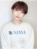 天神【BIRTH】20代30代美髪×ピンクブラウン×ショートボブ