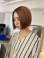 ベンジー 名駅店(benji)&nbsp;ぷつっとストレートボブ ぷつっとボブ/切りっぱなし/ストレート