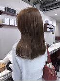 【Look at】20代30代40代アッシュベージュカーキベージュミディ