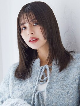 ラフィス ヘアー グランド 金山店(La fith hair grand) 【La fith】暗髪カラー×レイヤーカット