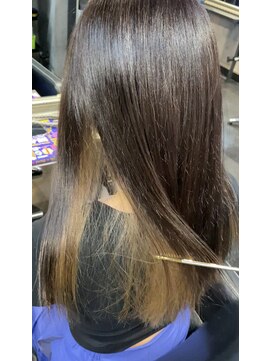 ヘア フラッグ 西葛西店(hair flag) 【インナーカラー】セミロング