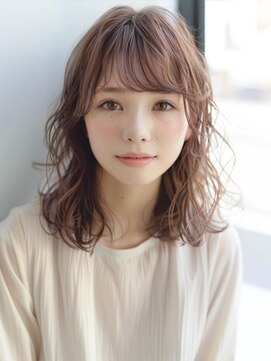 アルトリスト(Altruist Aging×HAIR&SPA) ★ダークアッシュ大人ガーリーボブ着物ミディアムレイヤーカット