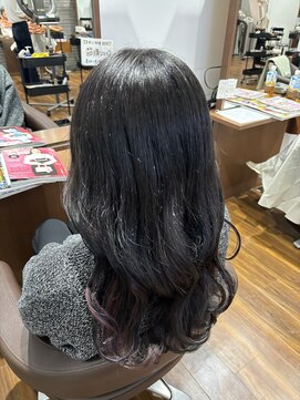 アミカ シーモール店(Amica) 暗髪カラー