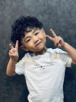 ベース(BASE)&nbsp;Cafe&Barber BASE×キッズパーマ