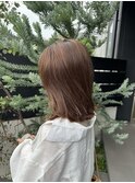 切りっぱなしスタイル