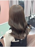 【girland】透明感ベージュ　韓国風/レイヤーカット