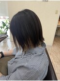 切りっぱなしボブ