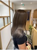 髪質改善グレージュ