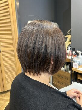 アルター(aL ter) ショート/暗めカラー/グランマッシュ/鎌取/市川いづみ