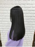 髪質改善×ブルーブラック