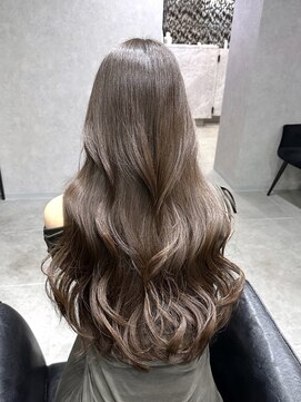 エースヘアー(A.hair) ミルクティーブラウン/レイヤーカット/髪質改善