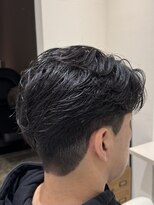 バース 梅田中崎町店(BIRTH)&nbsp;ニュアンスパーマセンターパートフェザーパーマ