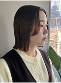シャギーボブ大人女性20代30代40代心斎橋南船場bob髪質改善