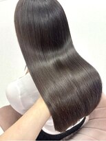 ディスイズ(thisis) 髪質改善縮毛矯正/ブラウンカラー【thisis moe】