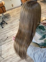 美容室 アルテモーダ 王道ベージュカラー