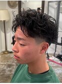 アクティブショート／スパイキーパーマ／ルーズショート