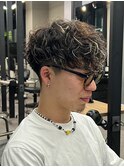 スペインカール/フェード/men's/ツイストパーマ/メンズ
