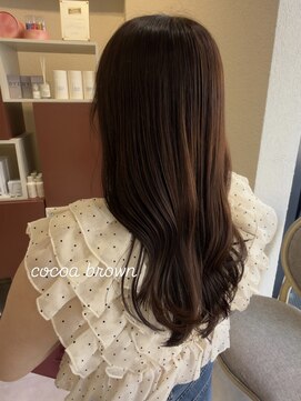 ヴァネッサ(VANESSA) 艶感たっぷり!大人かわいいブラウンカラー◎高橋美穂